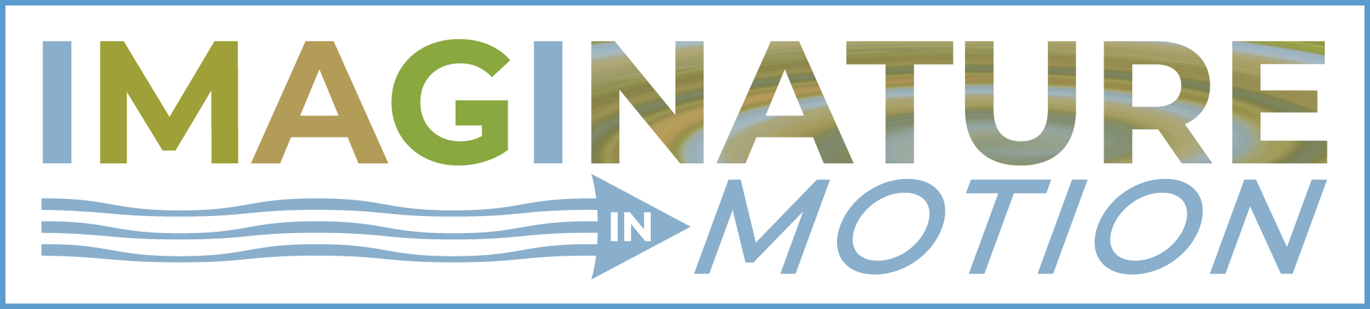 A blue and white banner with the words " finance in motion ".
