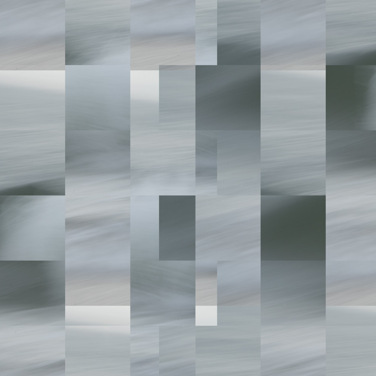 A gray and white abstract background with squares.