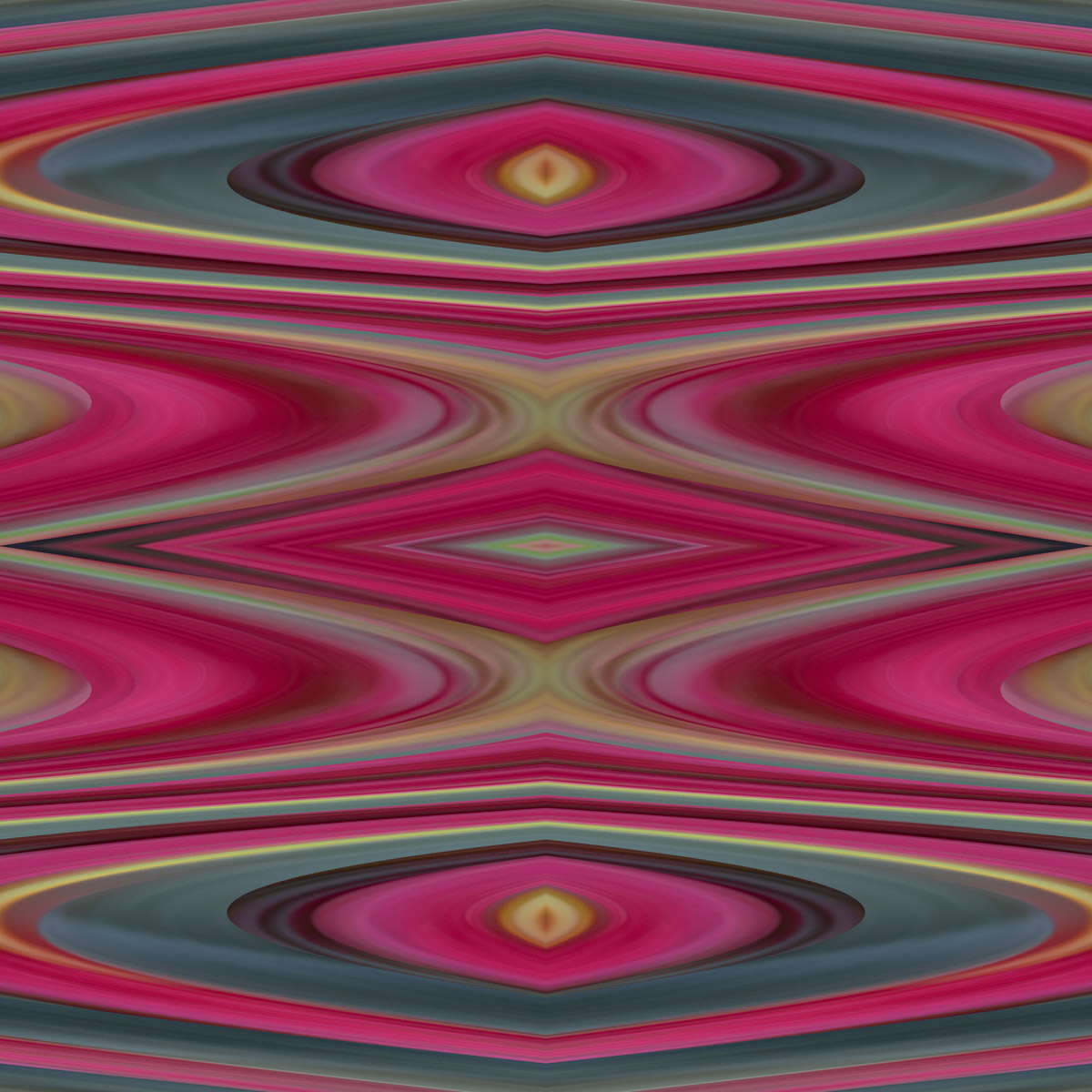 A colorful abstract image of pink, green and brown.