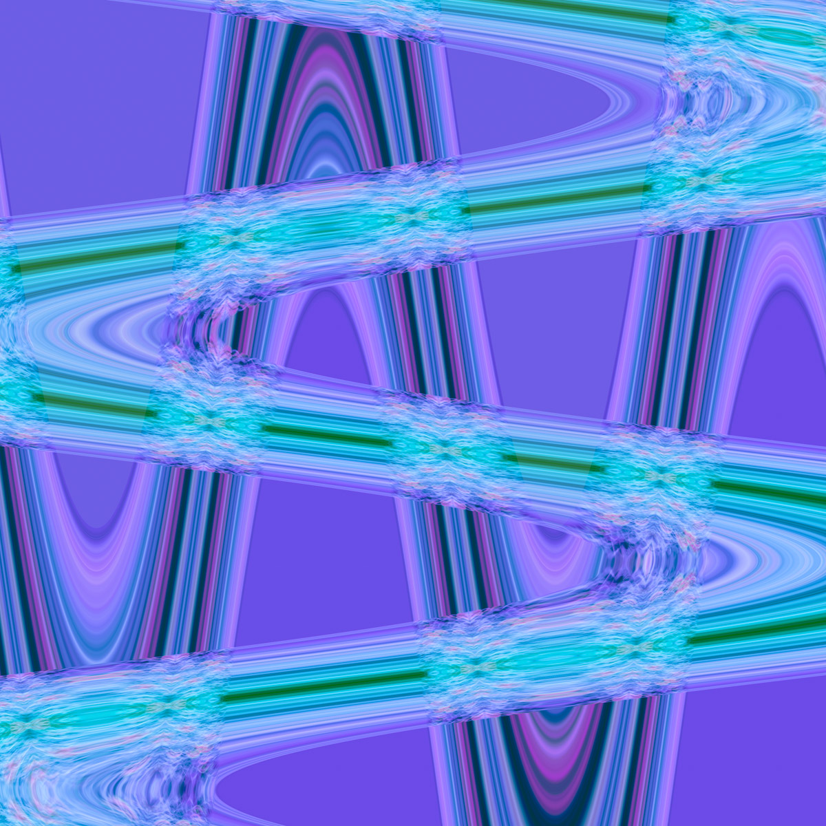 A blue and green abstract background with lines.
