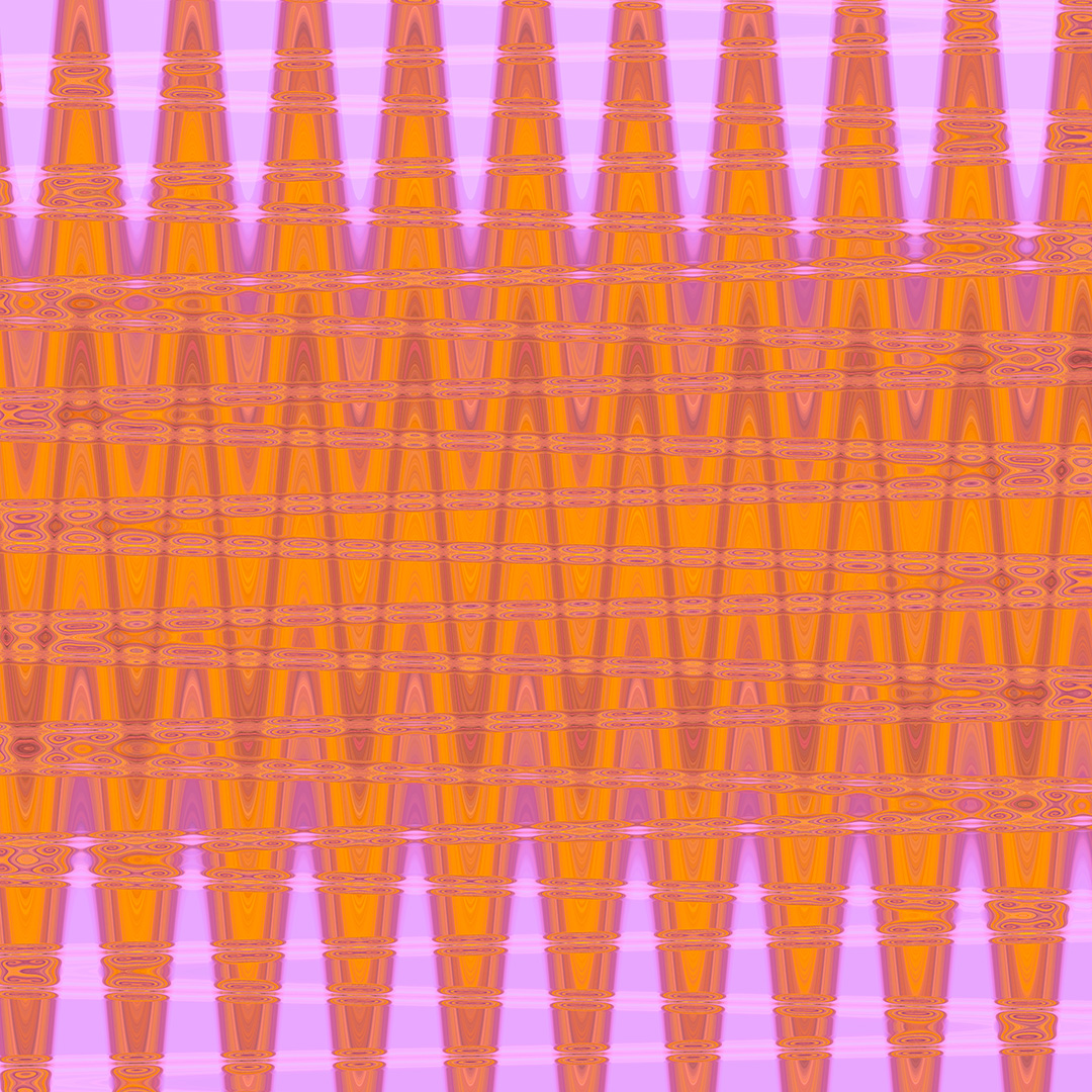 A purple and orange pattern is shown.